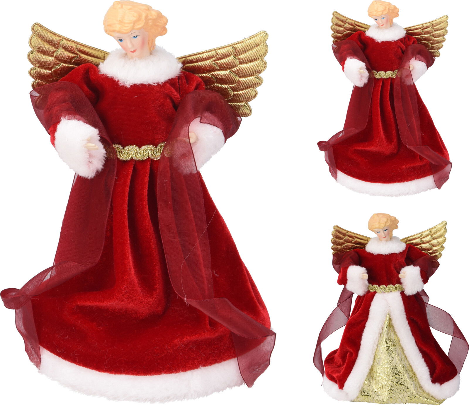 Engel piek 23 cm kerstversiering - Nampook