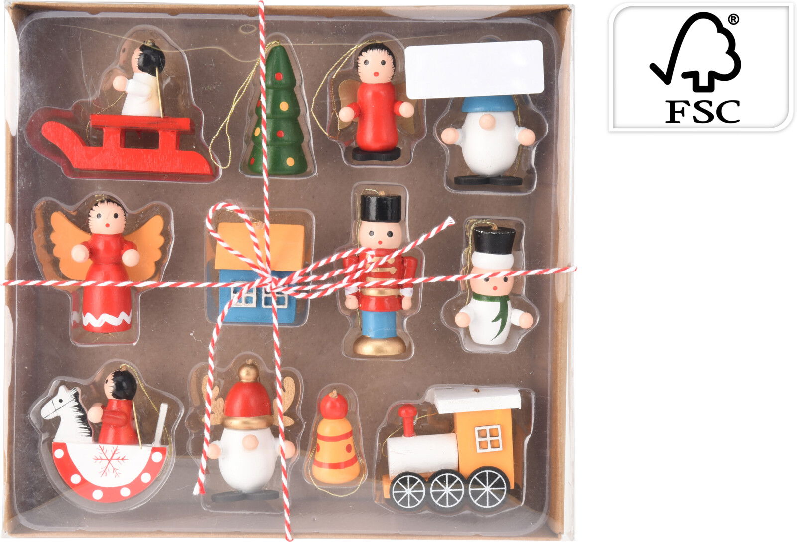 Houten hangdeco s12sts tra kerstversiering - Nampook