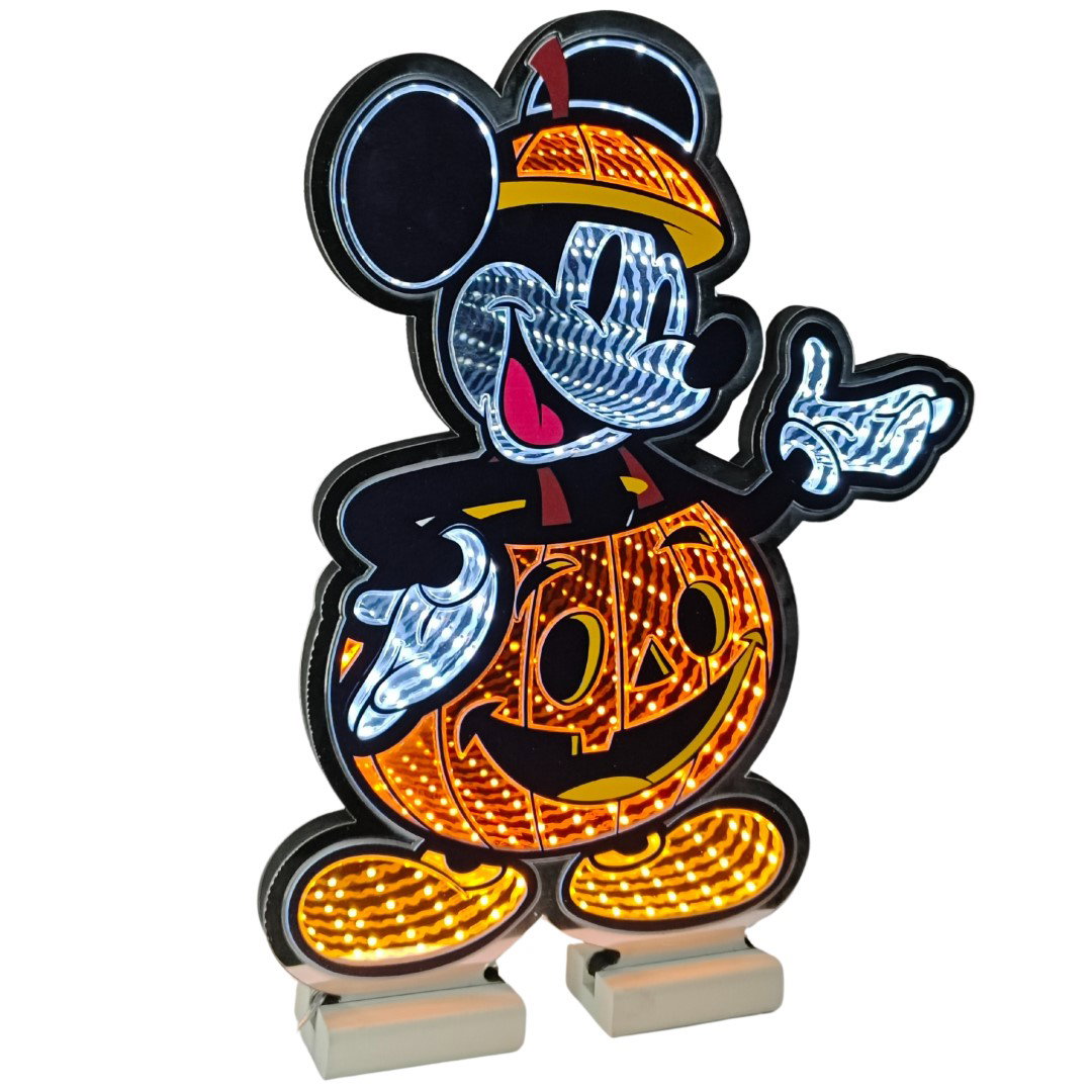 Verlichting decoratie spiegeleffect Mickey Halloween 40 cm Disney - Disney