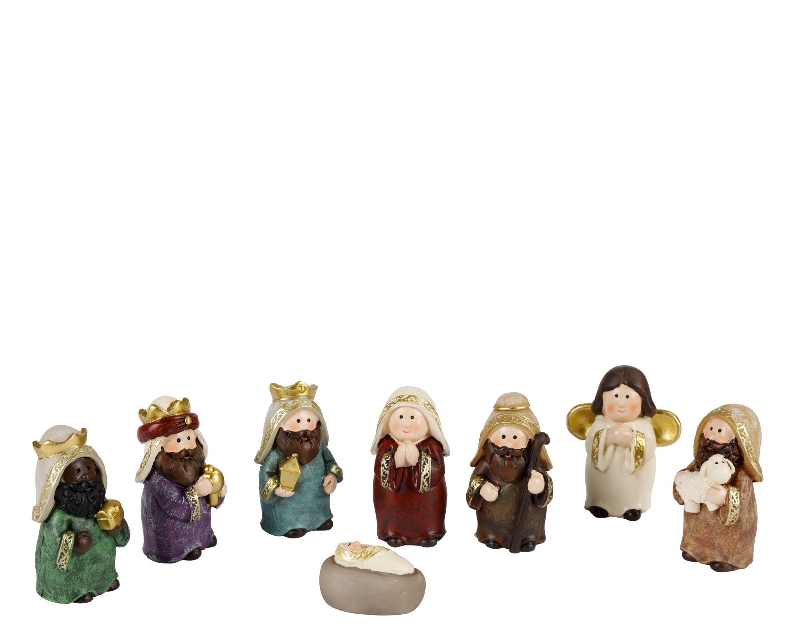 Kerststalset 3.3x3x5.7 multi Decoris - Decoris