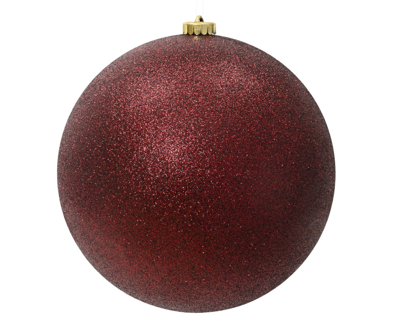 Kerstballen d20h rood Decoris - Decoris