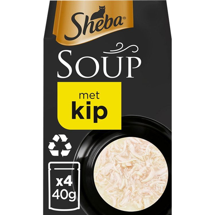 Sheba Soup Kip 4 x 40 gr