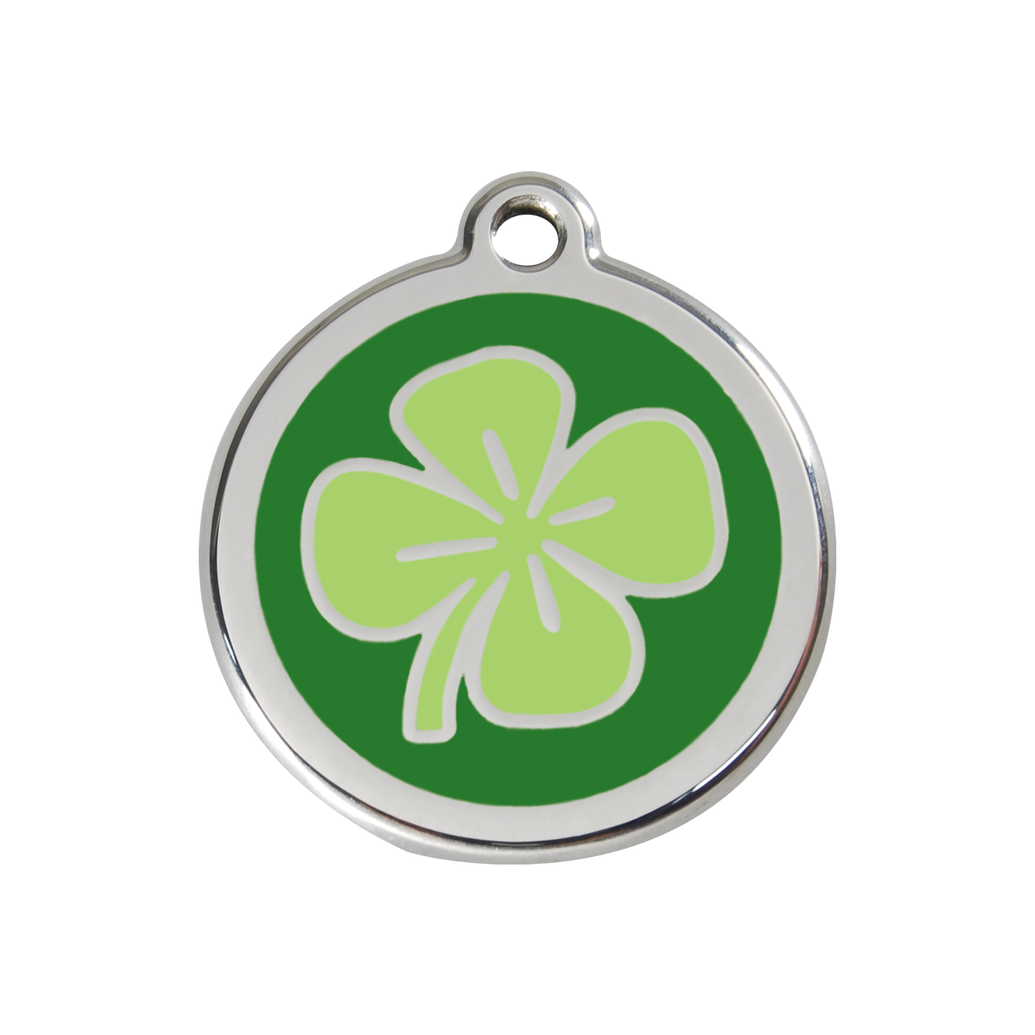 https://cdn.warentuin.nl/media/catalog/product/S/C/SCAN9330725018198_reddingo_hondenpenning_clover_green_roestvrijstalen_hondenpen_3588.png