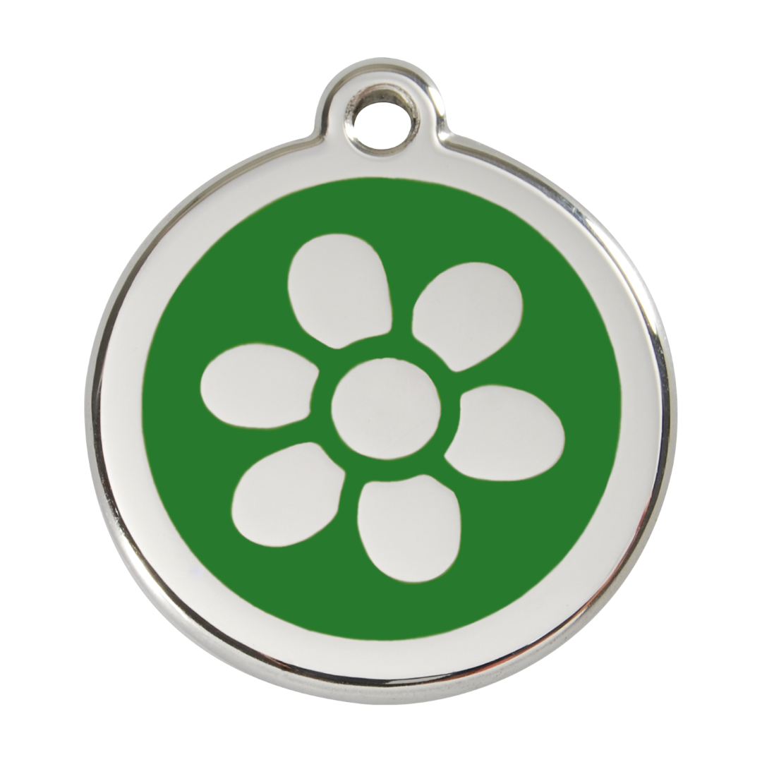 https://cdn.warentuin.nl/media/catalog/product/S/C/SCAN9330725028395_reddingo_hondenpenning_flower_green_roestvrijstalen_hondenpen_cb49.png