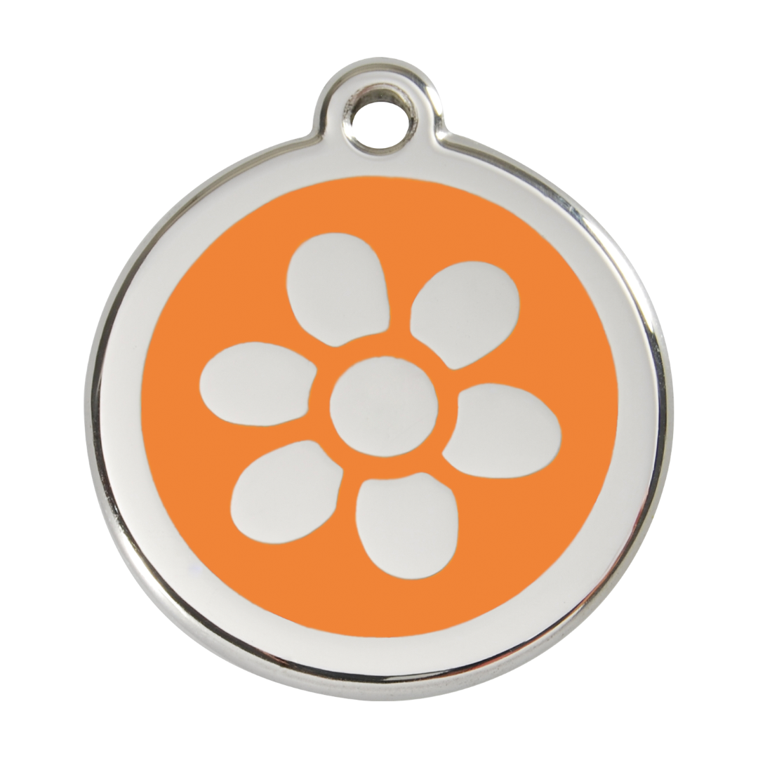 https://cdn.warentuin.nl/media/catalog/product/S/C/SCAN9330725028401_reddingo_hondenpenning_flower_orange_roestvrijstalen_hondenpe_891c.png