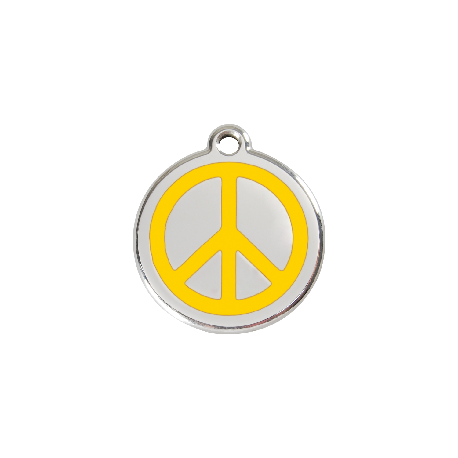 https://cdn.warentuin.nl/media/catalog/product/S/C/SCAN9330725030862_reddingo_hondenpenning_peace_yellow_roestvrijstalen_hondenpen_577d.png