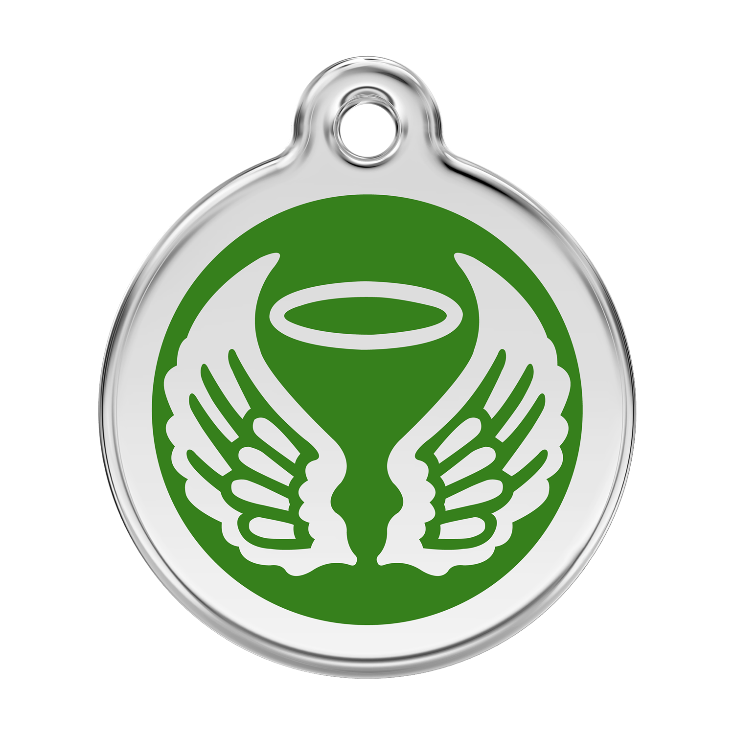 https://cdn.warentuin.nl/media/catalog/product/S/C/SCAN9330725035133_reddingo_hondenpenning_angel_wings_green_roestvrijstalen_hond_4b25.png