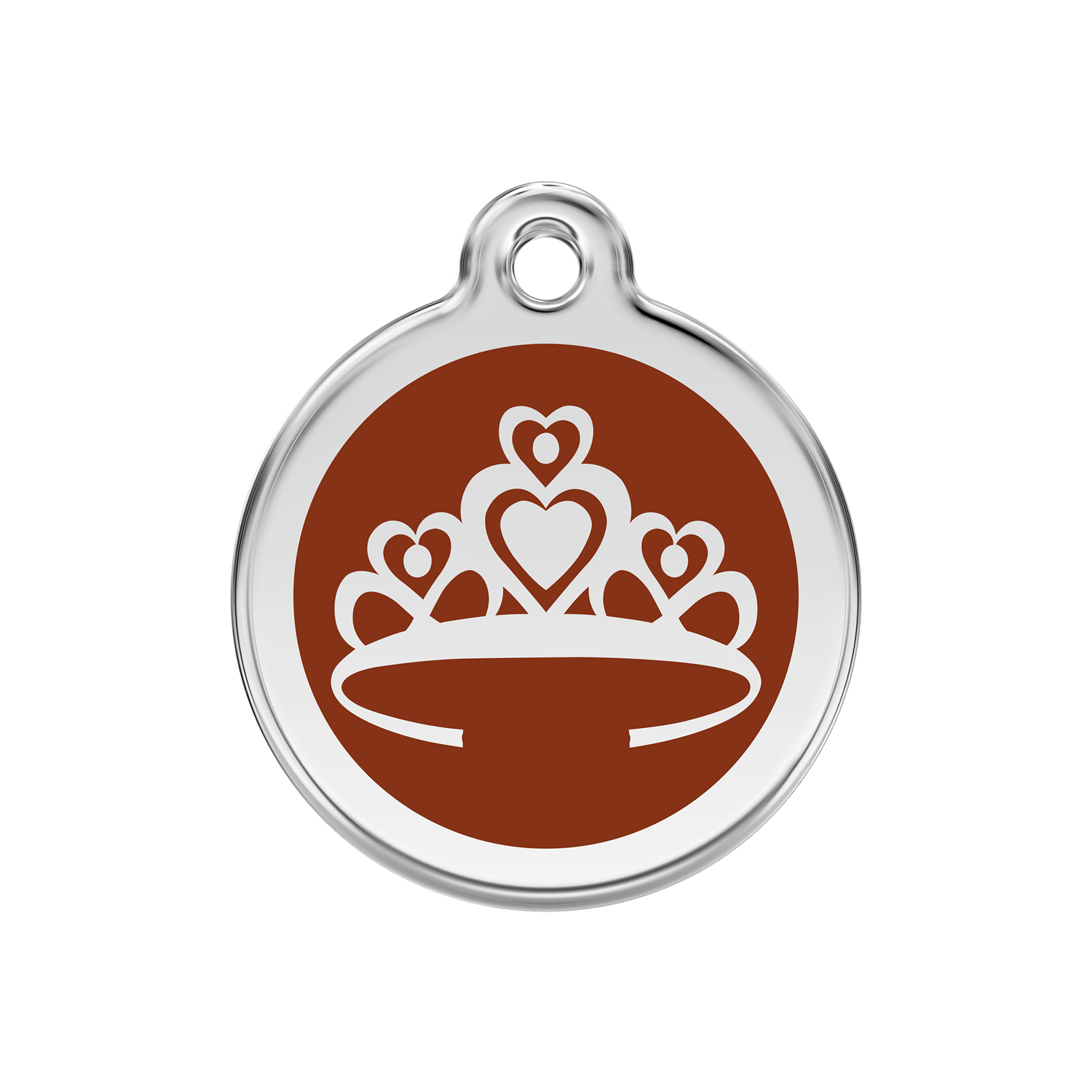 https://cdn.warentuin.nl/media/catalog/product/S/C/SCAN9330725035362_reddingo_hondenpenning_crown_brown_roestvrijstalen_hondenpenn_6025.png