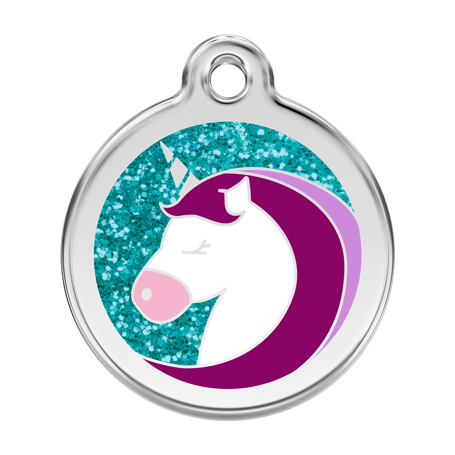 https://cdn.warentuin.nl/media/catalog/product/S/C/SCAN9330725076891_reddingo_hondenpenning_unicorn_aqua_glitter_hondenpenning_lar_c9fe.png