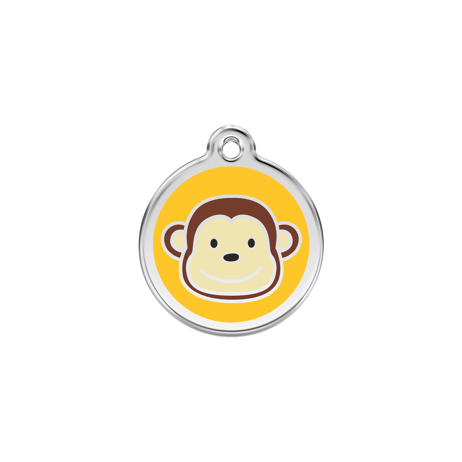 https://cdn.warentuin.nl/media/catalog/product/S/C/SCAN9330725081147_reddingo_hondenpenning_monkey_yellow_roestvrijstalen_hondenpe_a200.png