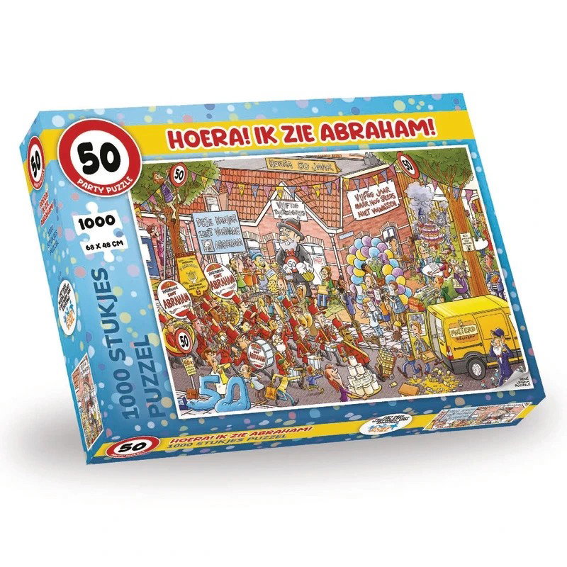 Puzzel Hoera! Ik Zie Abraham! 1000 st Plenty Gifts - Hortus