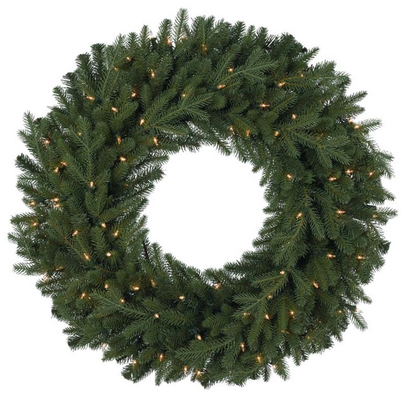 Northern spruce krans 60 cm met warm led kerstboom Holiday Tree - Holiday tree