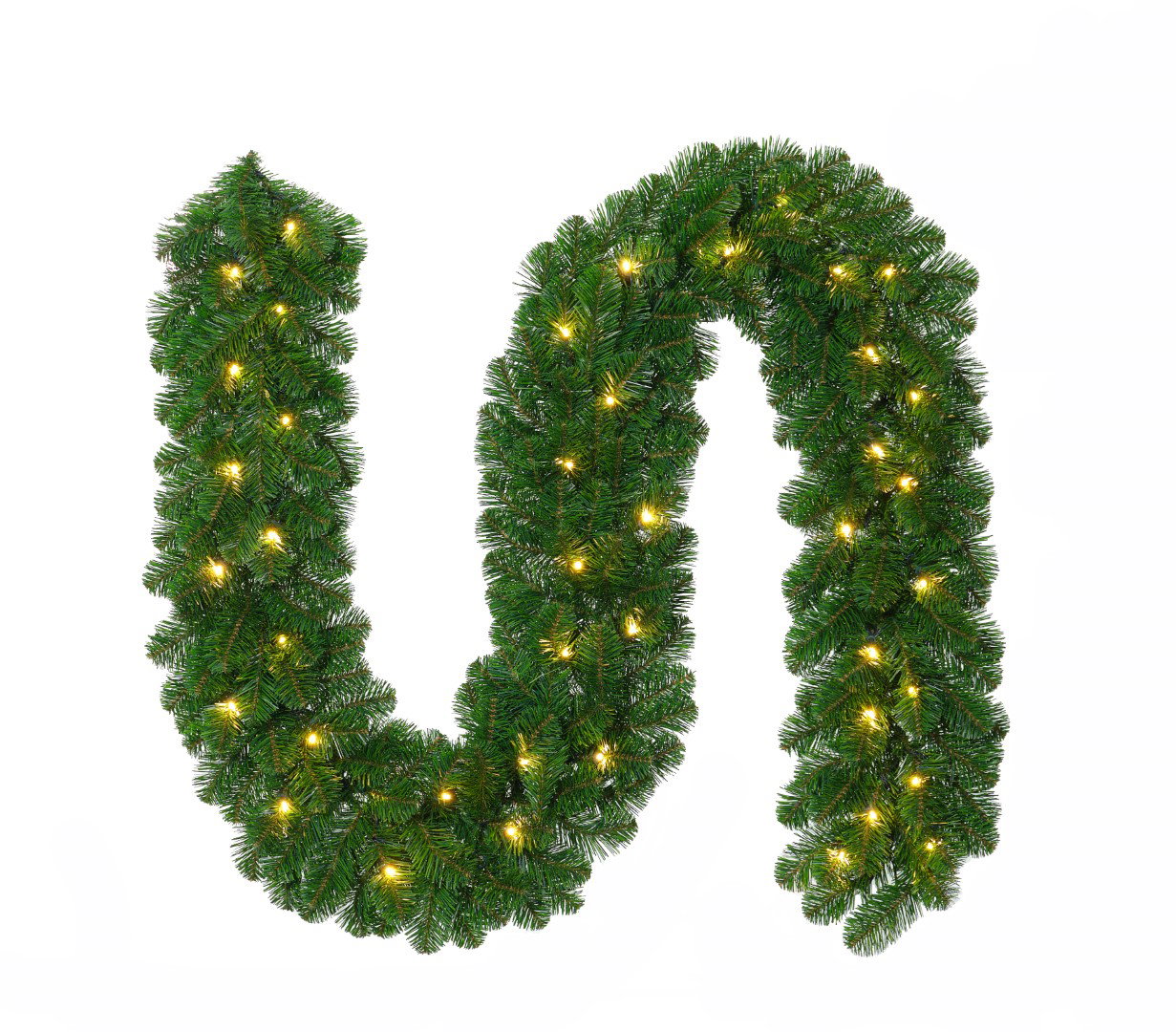Kerstslinger Colorado Garland 270 x 30 met Led verlichting kerstboom Holiday Tree - Holiday tree