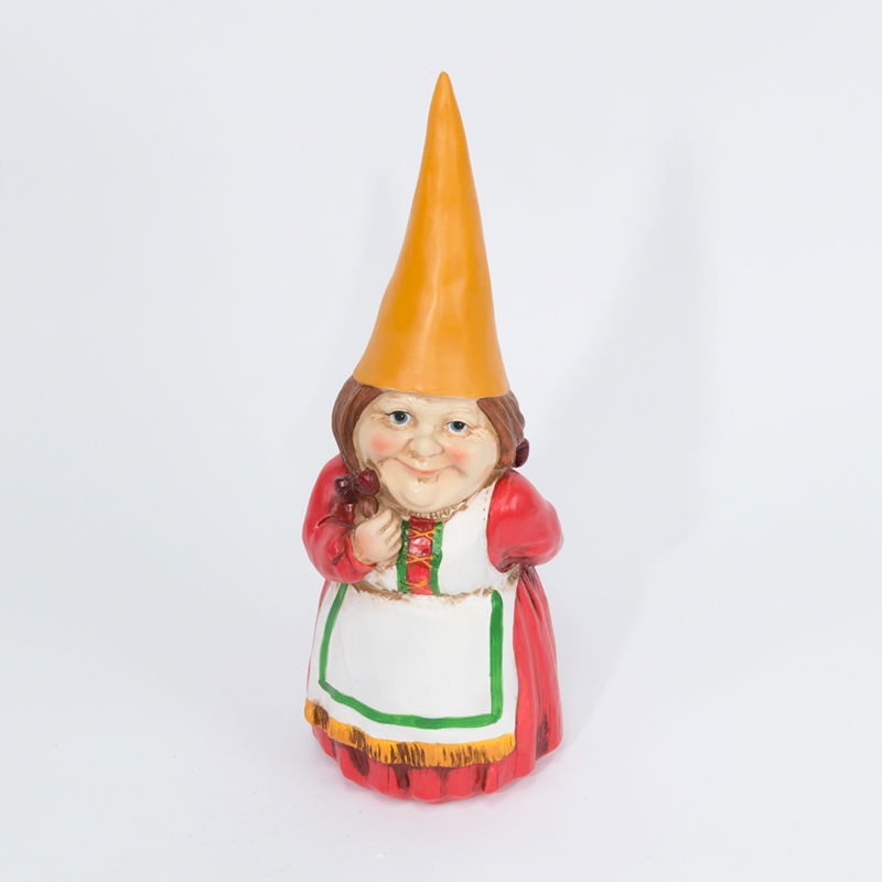 Oosterik home Tuinkabouter met schort - 