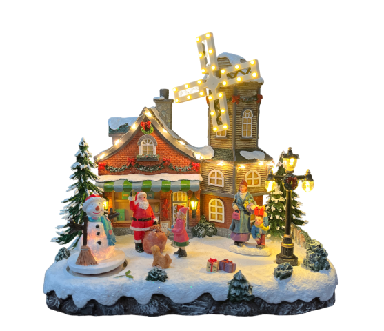 Windmolen & Sneeuwpop - Oosterik Home