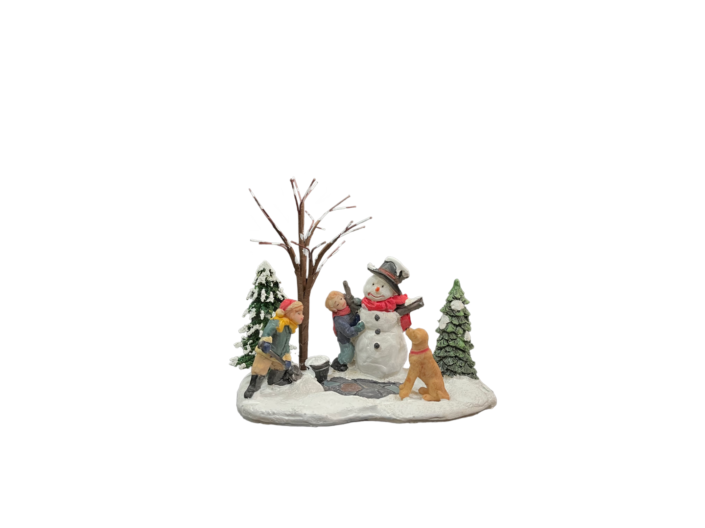 Kinderen Bouwen Sneeuwpop - Oosterik Home