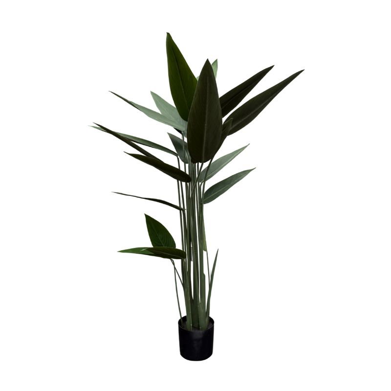 Strelitzia Reginae groen in pot H 140 cm kunstplant Oosterik Home - Oosterik home