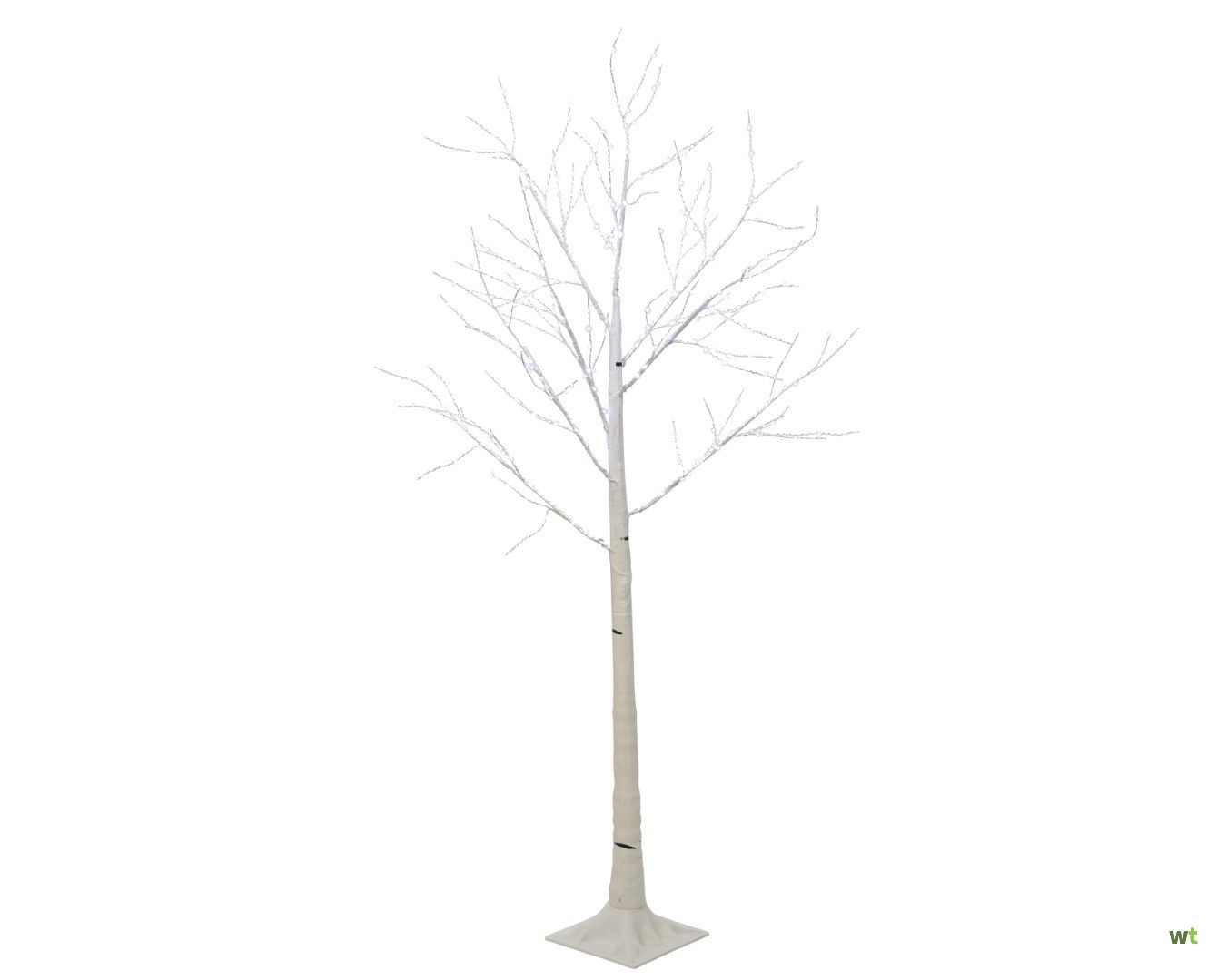 Verlichte Berkenboom 60cm Met 144 LEDs Warm Wit - Batterij/USB Feeënlicht Boom Voor Sfeer