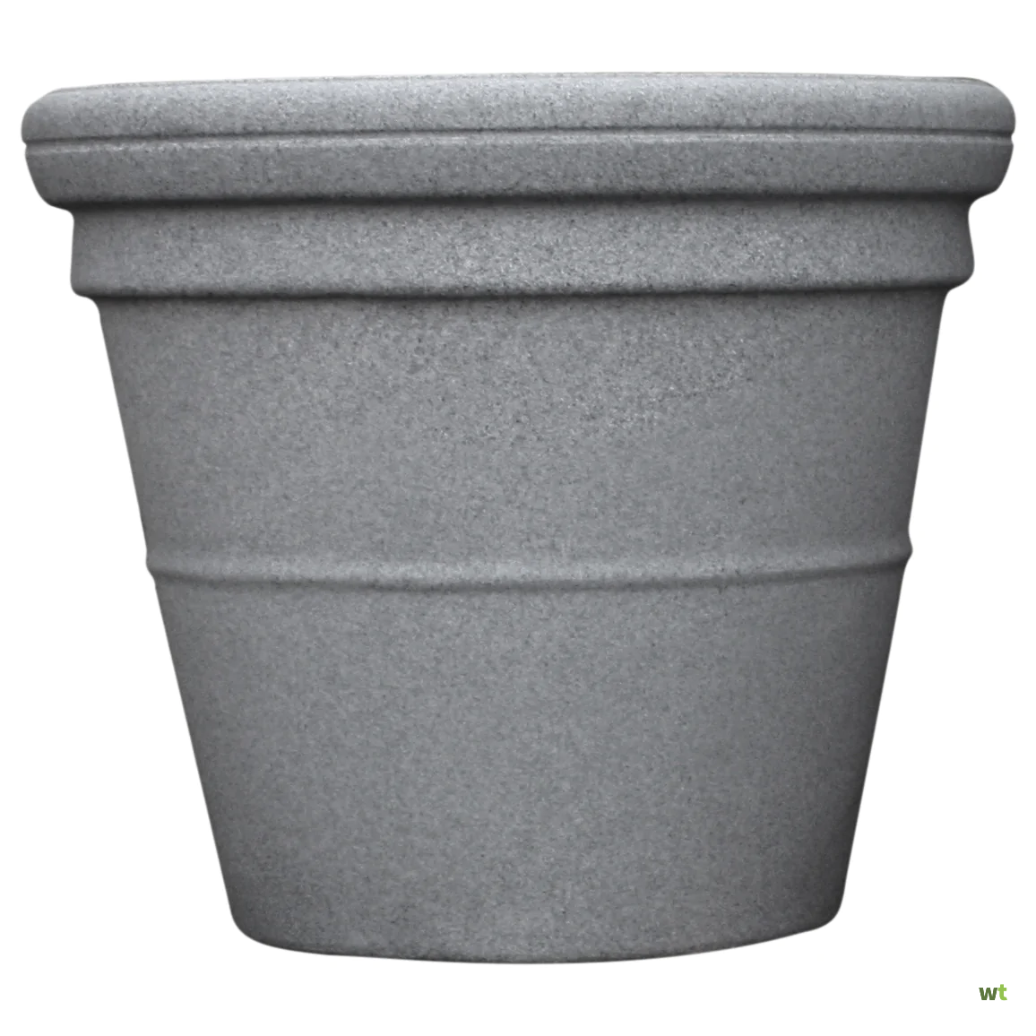 Teramico Plantenbak, overpot, bloempot, geglazuurd, steengoed, eierpot, rond, bolvormig, absoluut vorstbestendig