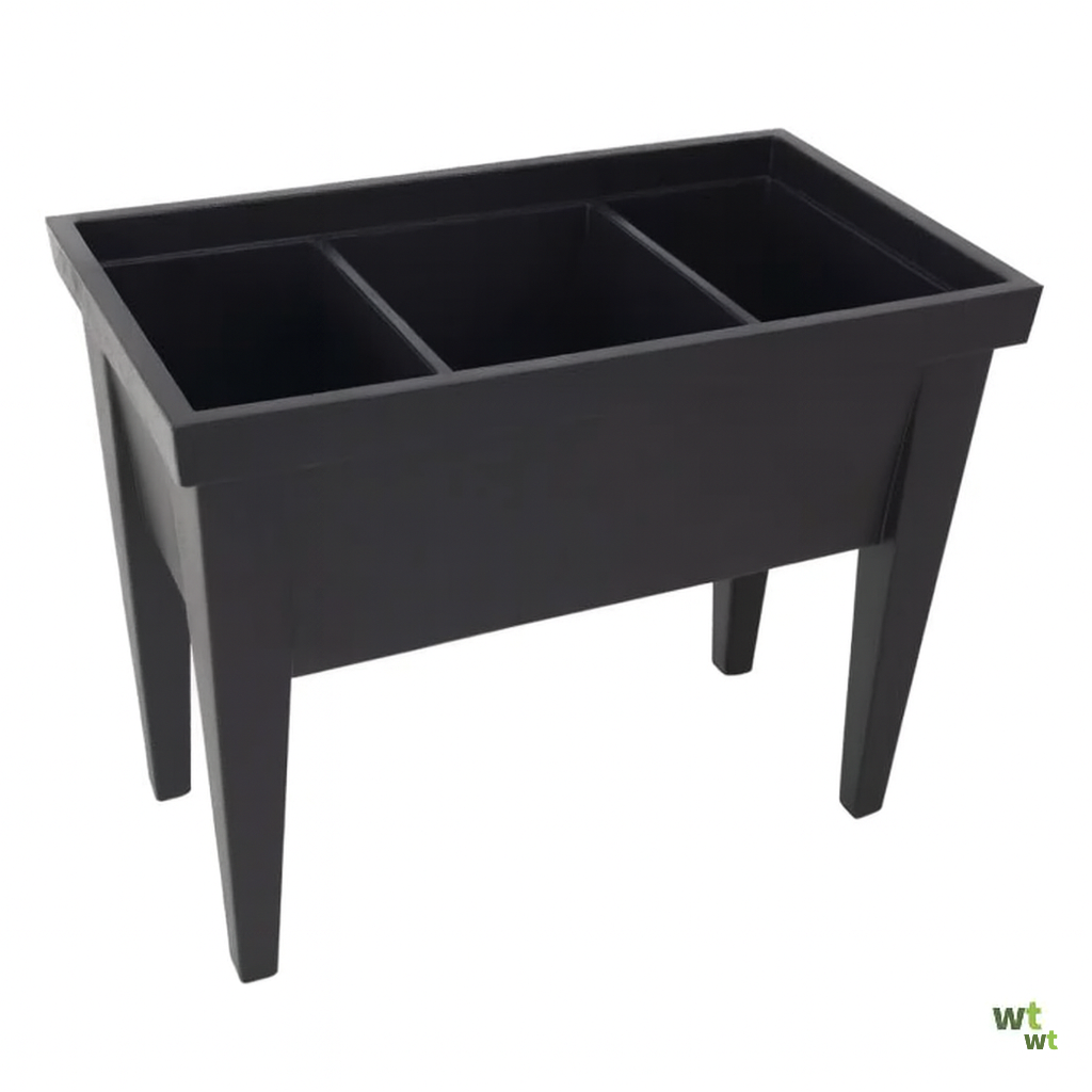 Outlet B: Kweektafel - kweekbak - kweekas - 100x50x107 cm Antraciet Nampook (8719987416699) - Warent