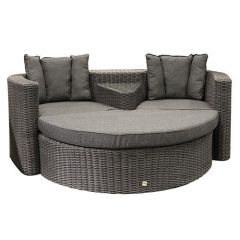 Avero Loveseat zwart tuinmeubel OWN