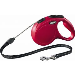 Rollleine Classic Schnur M 5 Meter rot Flexi