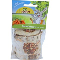 JR Farm knaagdier knaagrol hout met wortel 150 gram 05698 JR Gebr. de Boon