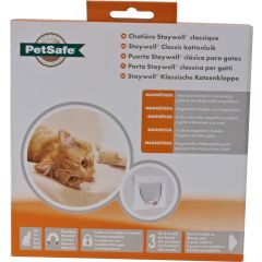 PetSafe kattendeur met magneetslot nr. 932 wit PetSafe Gebr. de Boon