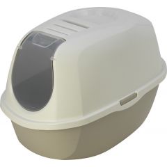 Moderna kattentoilet Smart Cat warmgrijs/wit moderna Gebr. de Boon