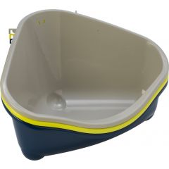 Moderna plastic knaagdier-/kittentoilet met haak warmgrijs Moderna Gebr. de Boon