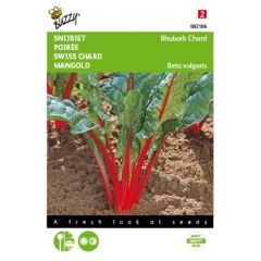 Zaden Bieten Red Chard Micro Leaf Buzzy
