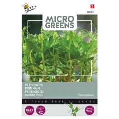 Zaden Microgreens Peashoots Buzzy