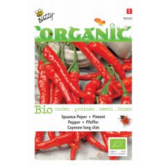 Zaden Organic Peper Cayenne long slim (BIO) Buzzy