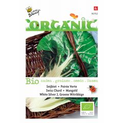 Zaden Organic Snijbiet White Silver 2 (BIO) Buzzy