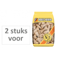 2 stuks! hondenvoer vanille kluifjes Voskes