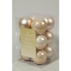 12 Weihnachtskugeln Perle 60 mm KSD KSD