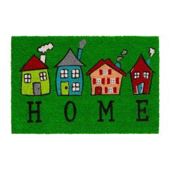 Deurmat Home 4 Houses Ruco Print hamat