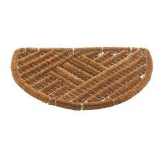 Draco natural half rond 40x60 cm buitenmat Hamat