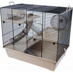 Interzoo hamsterkooi Pinky 3 beige Interzoo Gebr. de Boon
