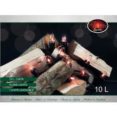 Vlamverlichting 10 lampjes vlameffect CoenBakker