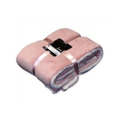 Plaid Lars l200b150 cm altrosa Unique Living