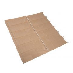 Harmonika-Schattensegel B 2,9 m L 4,0 m sandfarben NC Outdoor
