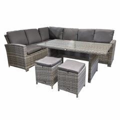 Dining hoekset palermo sicilian grey Oosterik Home