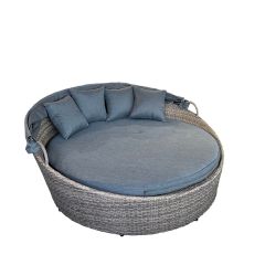 Outlet L: Loungebed Salerno Pazzano Brown (9900001825583) - Warentuin Collection