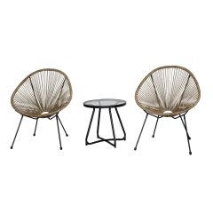 Outlet P: Bistroset Alassio Salea Nature (9900001825705_9900001825712) - Warentuin Collection
