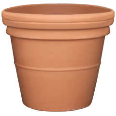 Ronde 180L terracotta plantenbak - Prestige Rome