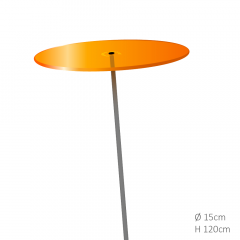 Sonnenfänger 1 Stück Orange mittel 120x15 cm Cazador Del Sol