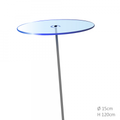 Sonnenfänger 1 Stück Blau mittel 120x15 cm Cazador Del Sol