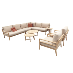 Mare loungeset xl teak/multi natural Yoi
