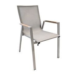 Altona Tuinstoel Silver Grey Trestino